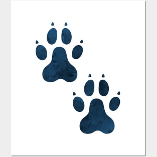 Wolf Pawprints Posters and Art